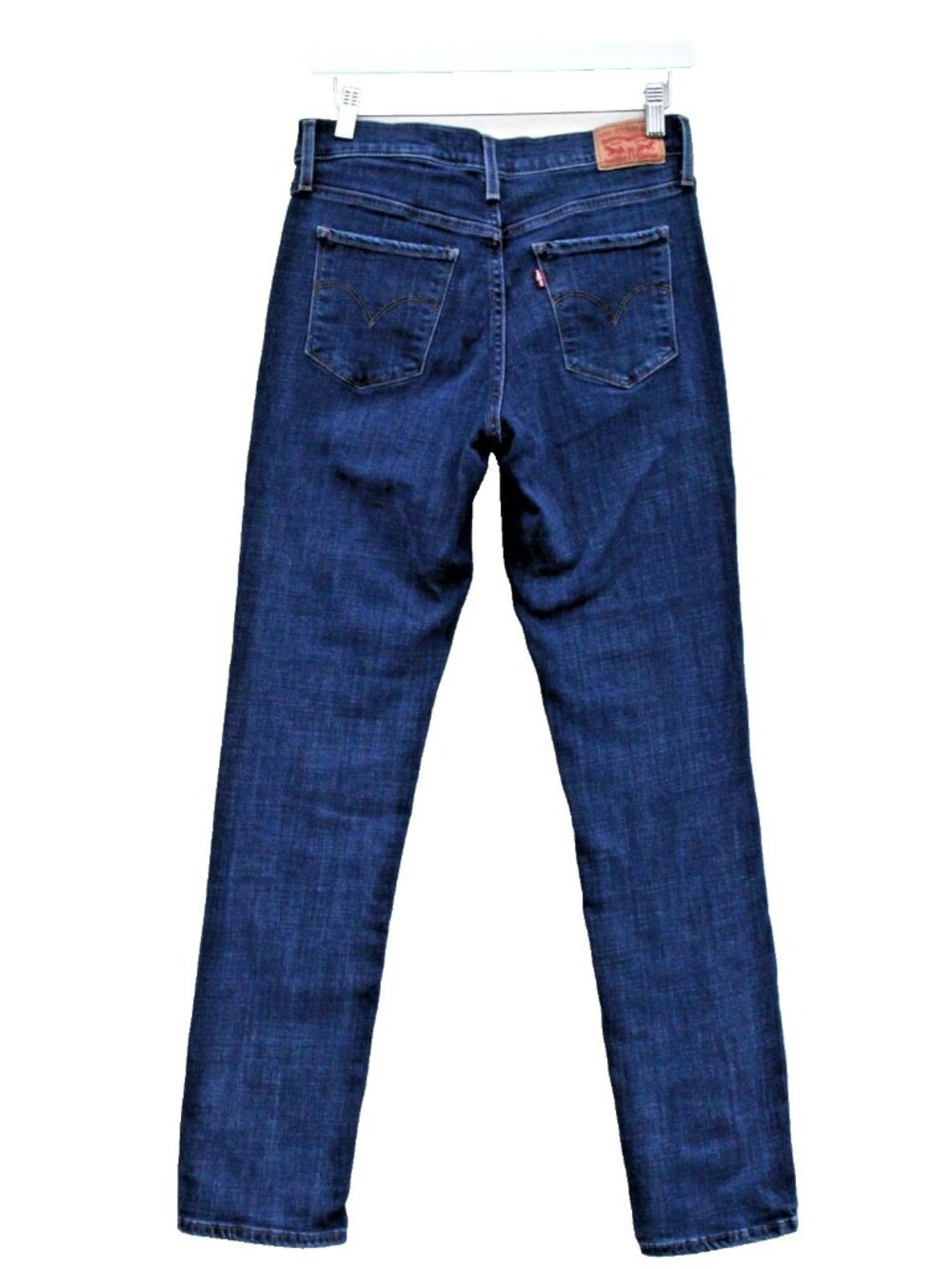 Levi's 312 Shaping Slim Jeans Womens 28 Blue Denim Medium Wash Travel Zip Fly